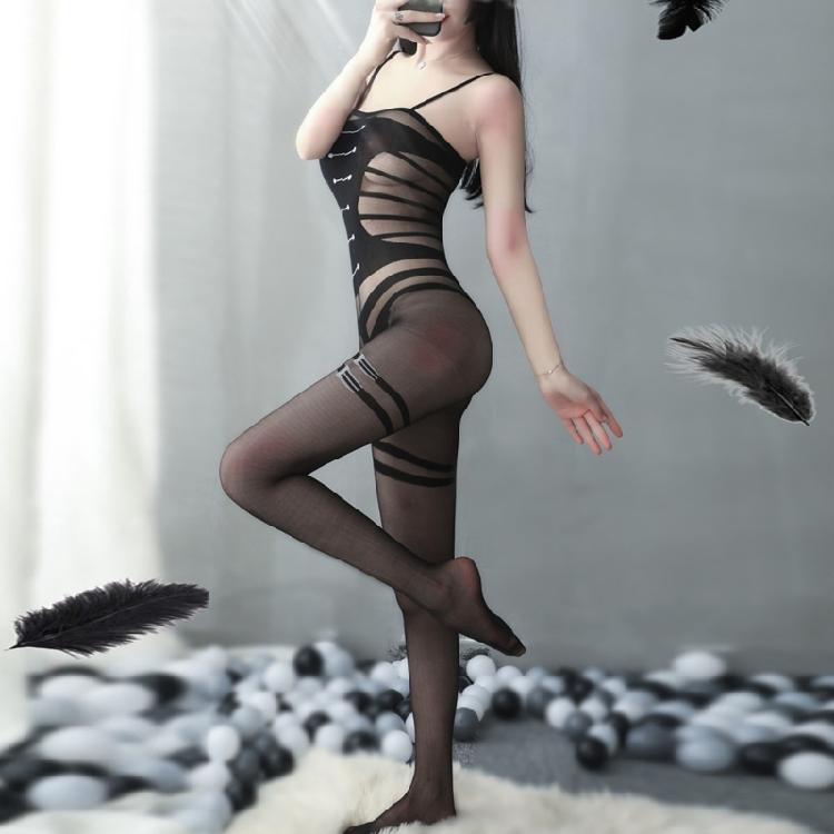 Women Sexy Open Crotch Tights Backless Bodysuit Body Stockings Feamle Erotic Teddies Lingerie Porno Sex Underwear