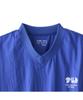 TUEWID V-Neck Wind Shell Pullover In Varsity Blue