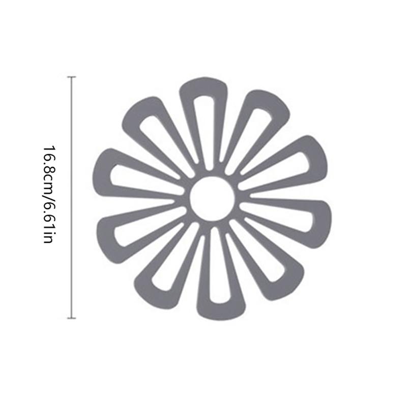 Kitchen Pot Mat Flower Shape Pot Holders For  Pots And Pans Holder Kitchen