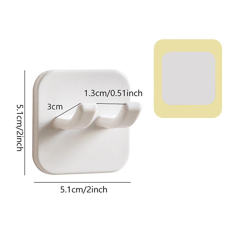 Abs Material Razor Holder Wall Punch Free Man Shaver Storage Hook Bathroom