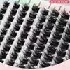 Private Label Segment Eyelash DIY Lash Kit Fluffy Cluster Lashes Extensions