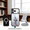 S-Statue L-Liberty America USA Flag Phone Case Magnetic For iPhone17 16 15 14 13 12 Pro Max For Magsafe Wireless Charging Cover