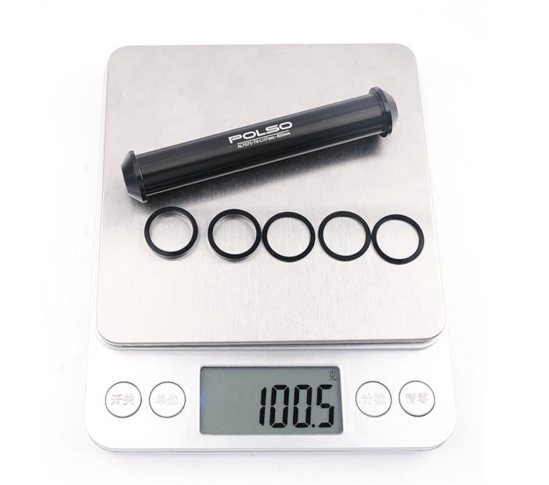 High-Strength BMX Thru-Axle Peg with 100x20 Aluminum Alloy Front Hub
