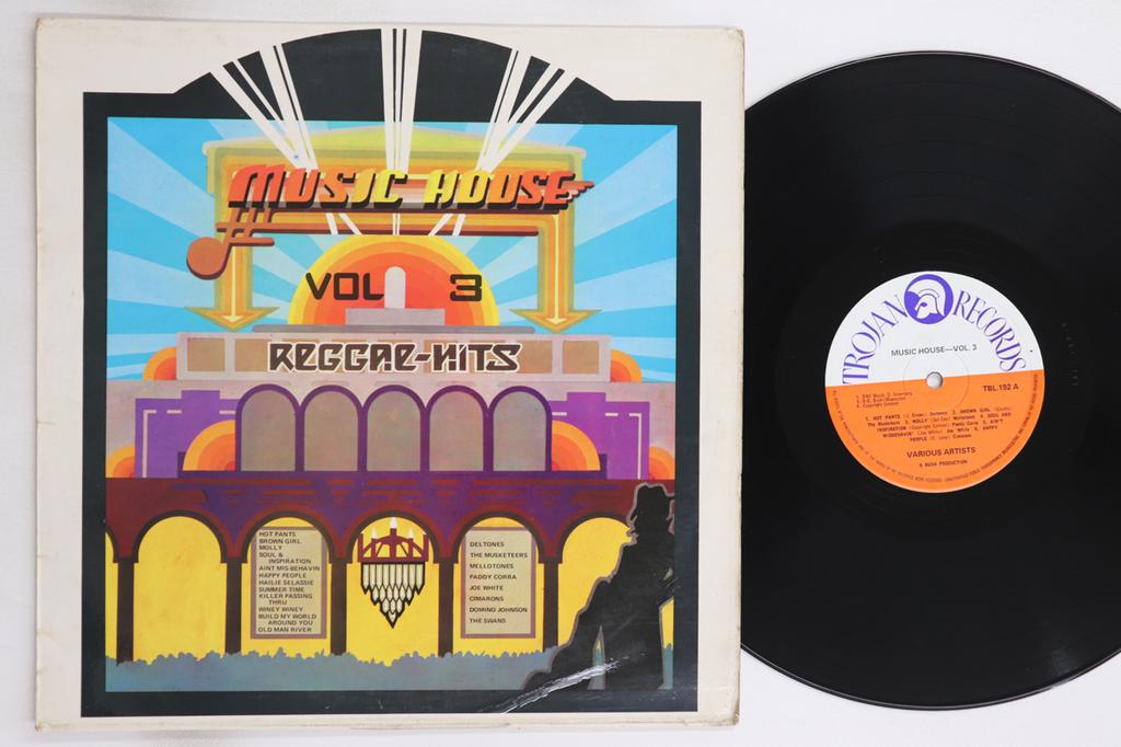 LP Record VARIOUS - Music House Vol. 3 TBL192 Trojan Records 1972 UK Reggae, Ska & Dub Used