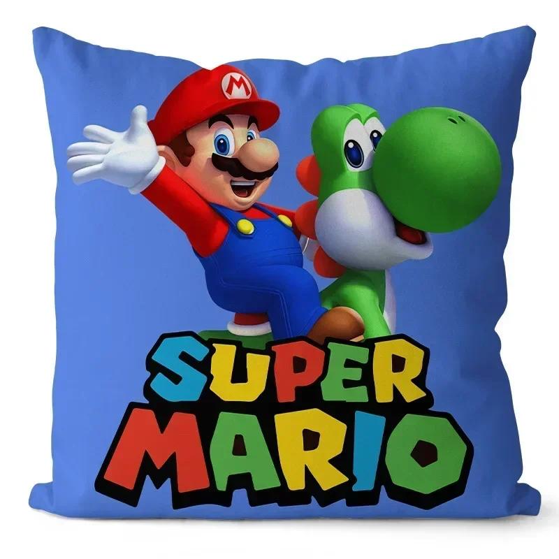 

Brother pillowcases, anime decorations for sofas and bedrooms 12x12Inch