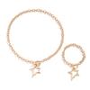 Love Star Necklace Set Women'S Necklace Exaggerated Metal Hollow Street Auction Jewelry