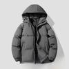 Herbst/Winter Baumwollmantel Jacke Daunenbaumwolle Gepolstert Verdickt Mit Kapuze Pufferjacke Für Männer Und Frauen Lässig Locker Geschnitten Oberbekleidung