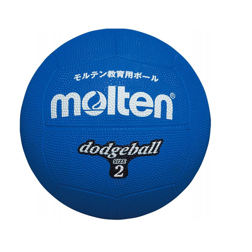 

Molten Dodgeball Rubber 2 Ball Blue D2B No.