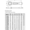 YATO Striking Ring Spanner