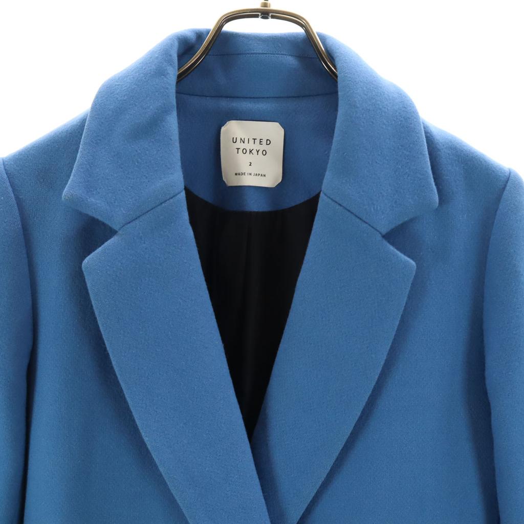 UNITED TOKYO made in Japan Chester coat 2 Blue Women Used