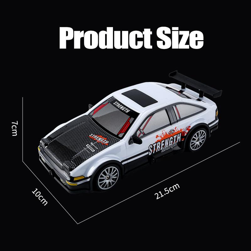 AE86 RC Drift Car 1:20 Remote Control High Speed Race Drifting Car 2.4G 4WD Racing Hobby Toy Car with Headlight for Kid Adult