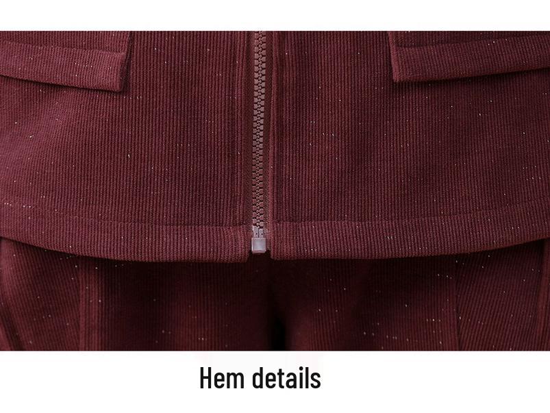 Trening elegant de primăvară: Set din două piese 2025 pentru femei de vârstă mijlocie - Jachetă casual și pantaloni pentru primăvară și toamnă