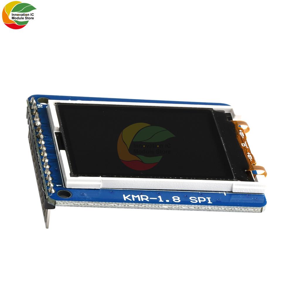 1.8 Inch TFT LCD RGB Display Module ST7735 Driver 128x160 Resolution 16PIN SPI Serial Interface LCD Screen Module for Arduino