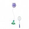 Remote Control Badminton Solo Practice Hanging Adjustable Height Electric Purp 3B Nr
