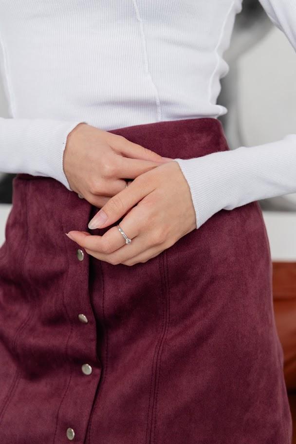 Damen Geripptes Langarmshirt – Stretch-Passform & Stilvolles Ausschnittdetail, Jede Jahreszeit, 8387-019 HC