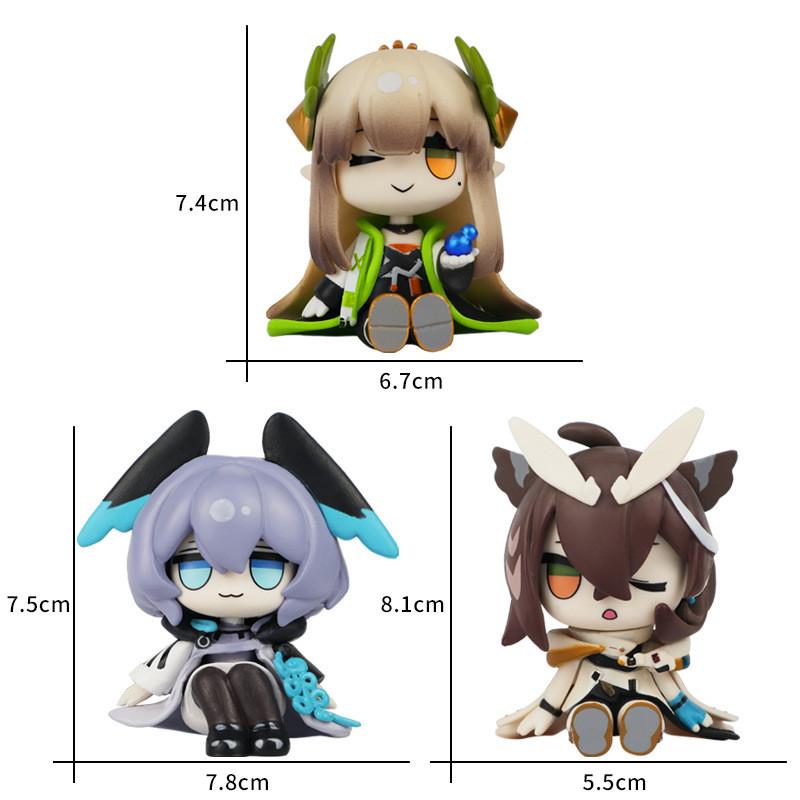 Pvc Figure Adorable Of Halligaya From Arknights Perfect For Collectors And Fans