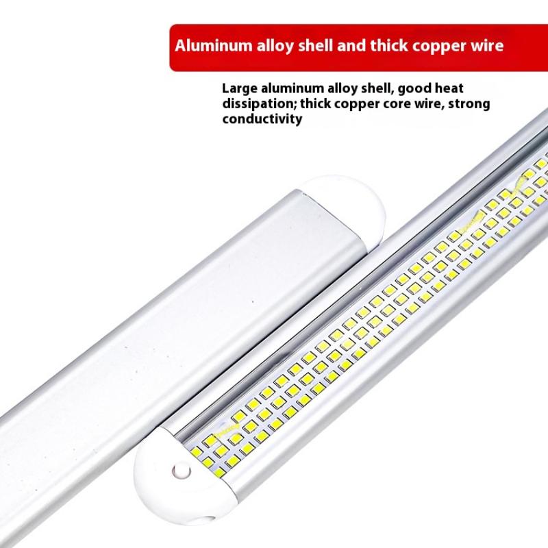 1 Set 80/120LEDs 12-85V Car Reading Lamp With Swicth High Brightness Car Interior Light For Van Lorry Truck RV Camper Dome Light