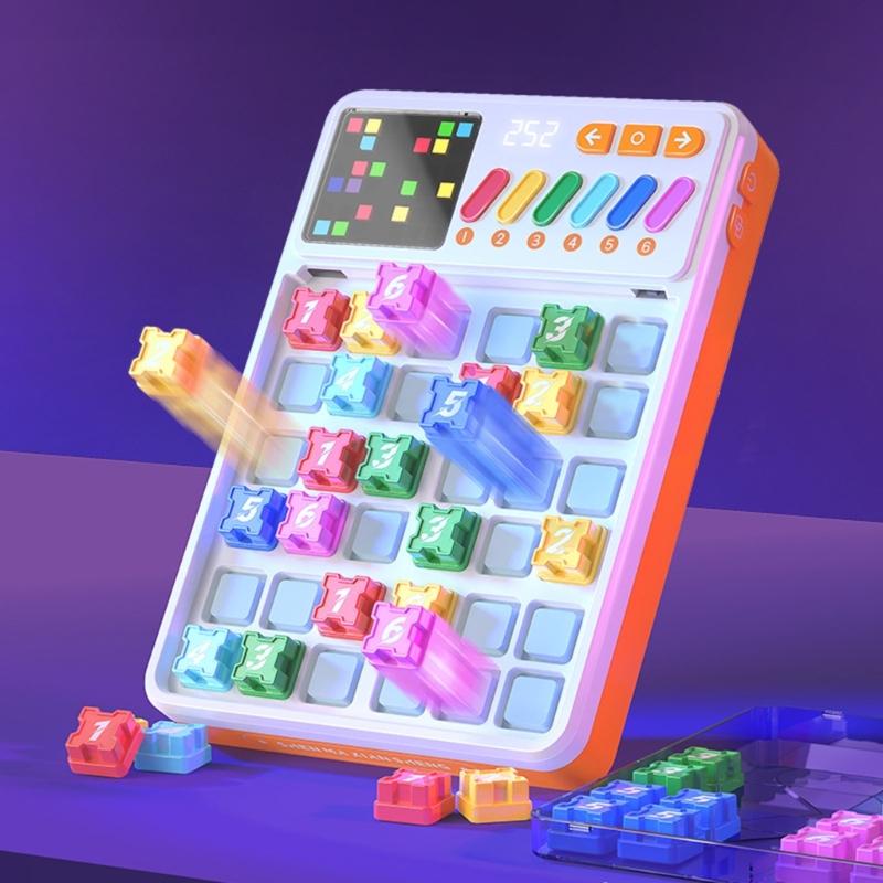 Interactive Electronic Sudoku Game For Children Portable Brain Training Puzzle Ages 6-12