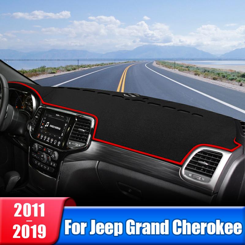 Car Dashboard Cover For Jeep Grand Cherokee 2011 2012 2013 2014 2015 2016 2017 2018 trument Desk Sun Shade Accessories