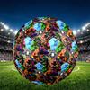 Five Nights At Freddy's Print Size 5 Soccer Ball, PU Wear Resistant Football for Match Training and Daily Practice, Birthday Gift for Soccer Fans