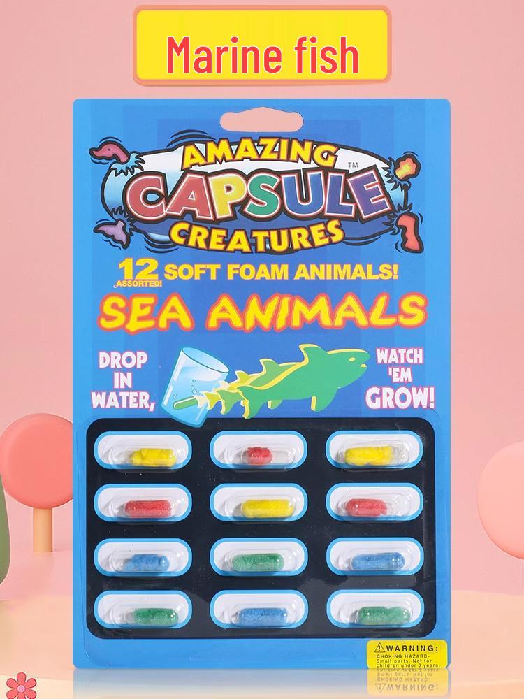 Water-Expanding Dinosaur Sponge Bath Toy for Kids