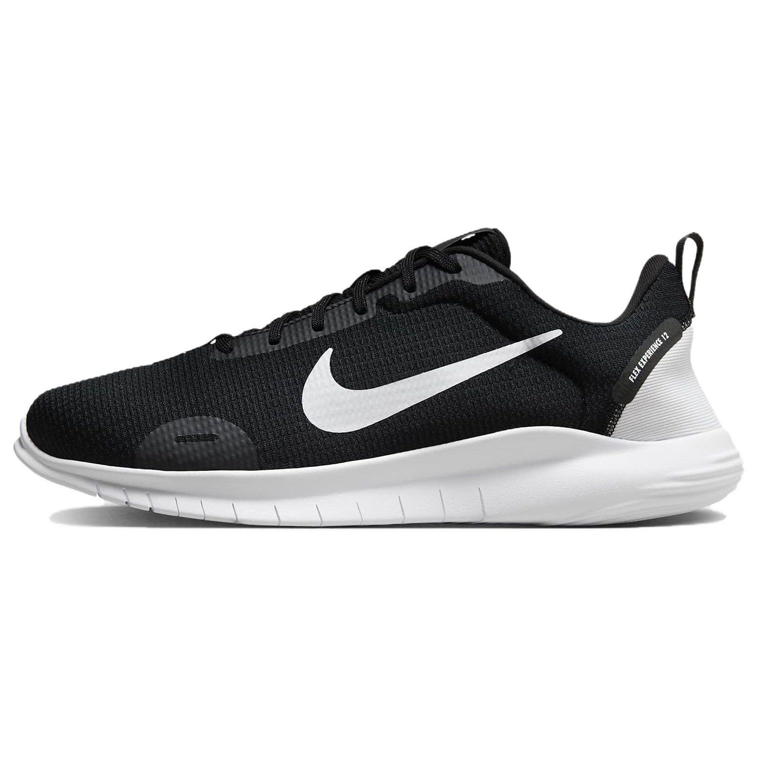 Nike Flex Experience Run 12 Black White Dark Smoke Grey DV0744-004 EU 43