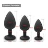 S/M/L Soft Silicone Anal Plug Mini Erotic Butt Plug Sex Toy for Anal Toy Beginner Men Women Gay Couples Prostate Stimulator