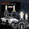 Luz de Carro LED Lâmpadas de Farol H1 H7 H11 9005HB3 9006HB4 Holofote 20 Núcleos Alta Potência Luz de Nevoeiro 12v