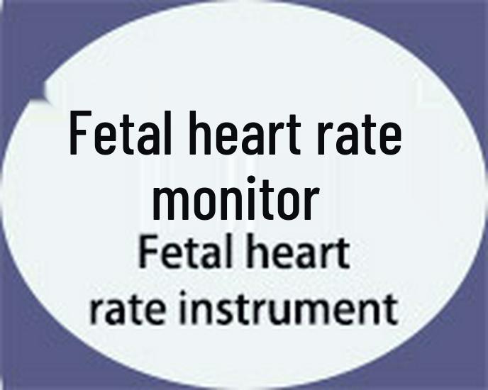 Portable Fetal Doppler Heartbeat Monitor for Pregnant Women