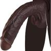 11 Inch Realistic Big Black Dildo Sex Toy, Skin-Like Huge Thick Dildo with Strong Suction Cup for Hands-Free, Lifelike Silicone Dildo for Vagina Anal