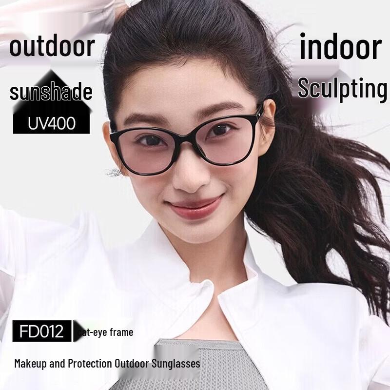 Beneunder Foldable Cat-Eye UV Protection Sunglasses