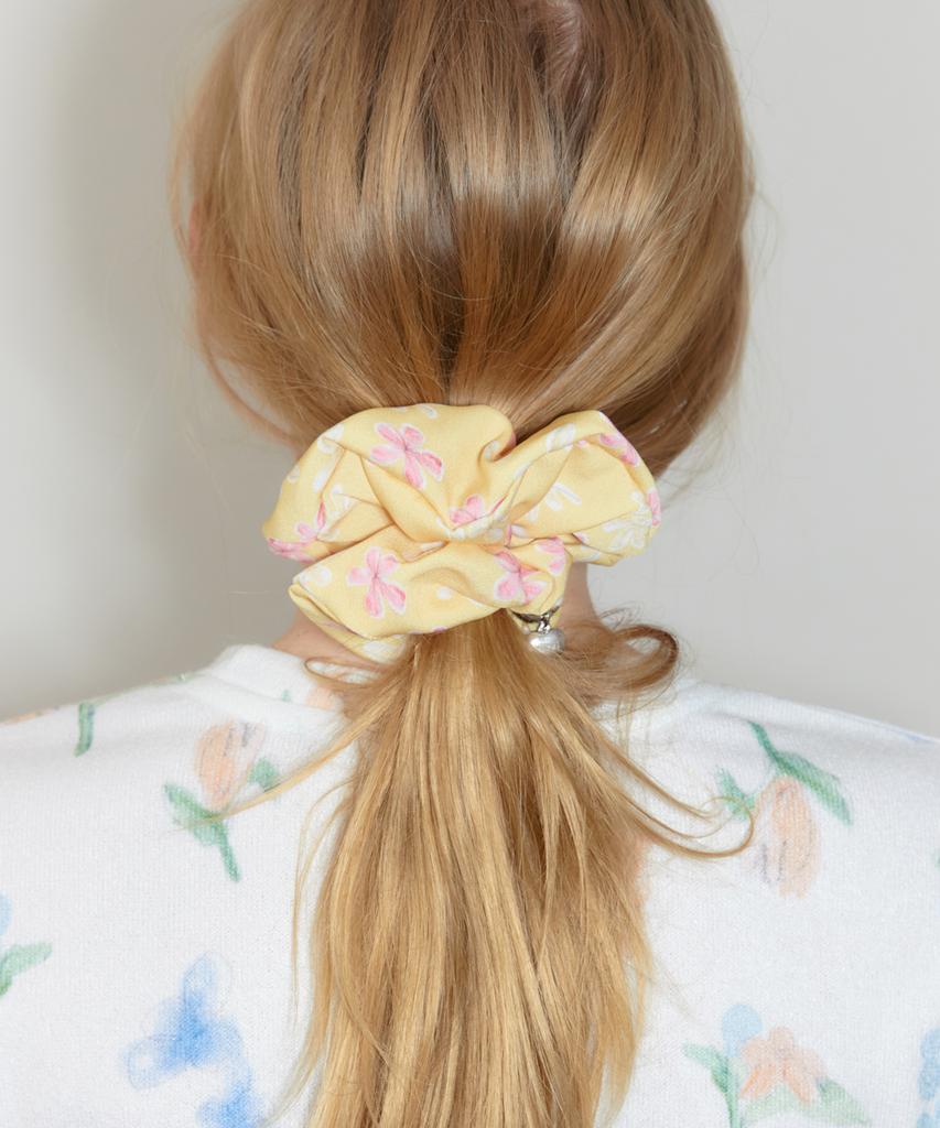 Sinoon Pattern Scrunch (Yellow)