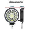 Auto Work Light 99W Led Light Round Square LED Offroad LED Bar 4 Inch Spot Flood Fog Lamp12-24V Off Road 4x4 Barra LED Headlight