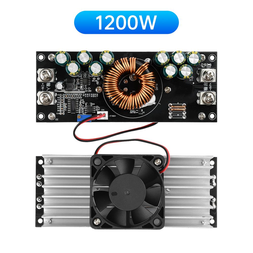 

DC-DC Buck Converter 1000W/1200W/1500W Adjustable Buck Power Module DC 15V-90V to 2.5V-72V High-Power Constant Voltage Board