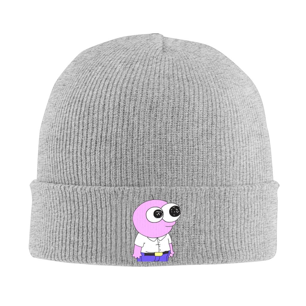 Smiling Friends Beanie Hats  Bonnet Hats Unisex Adult Hip Hop Kpop Skullies Beanies Autumn Design Elastic Caps