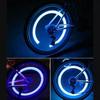 2PCS Colorful Gas Nozzle Lamp Motorcycle Car Wheel Light Auto Wheel Tire Tyre Air Valve Stem LED Light Cap Cover Accessories