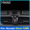 Car Phone GPS Stand Rotatable Holder For Honda Civic 9th 10th 11th Fixed Bracket ABS Material Automotive Cellphone Mount