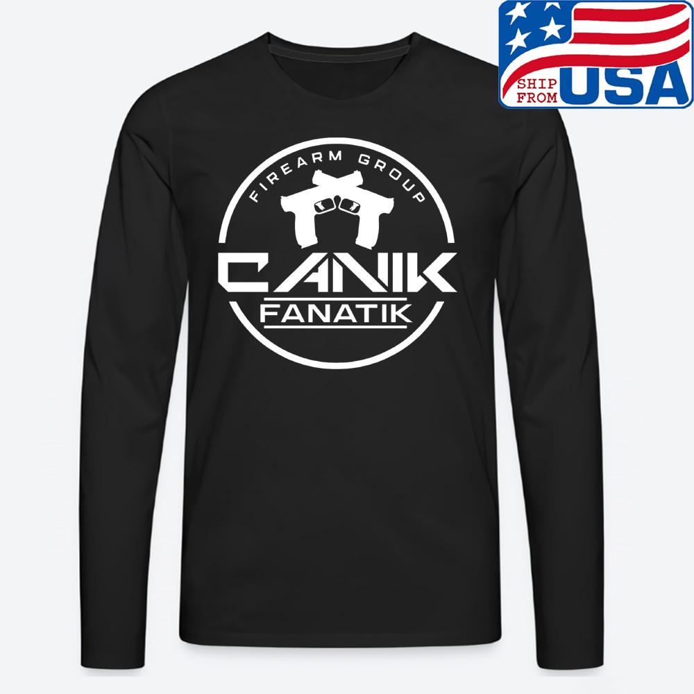 Canik Fanatik Firearms Mens Black Size S-2XL Unisex T-Shirt XXXXL