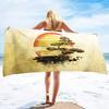 Oversized Microfiber Sand Free Towels Pool Beach Towels Quick Dry Beach Towel Chinese Style Beach Towel for Women and Men