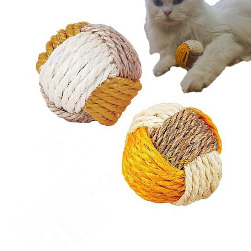 

Мяч для кошек, красочный мяч для кошек, игрушка для кошек, катящийся мяч, игрушка в подарок для домашних животных, игрушки для кошек, игрушки для домашних животных 5.5cm жёлтый