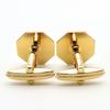 Used NINA RICCI Cuffs Tie Pin Set Metal Gold Silver Suit