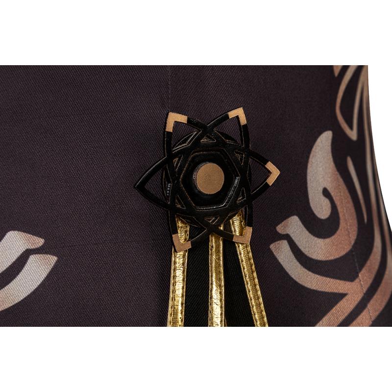  Hu Tao Cosplay-Kostüm, maßgeschneidertes komplettes Set für Halloween-Party-Cosplay