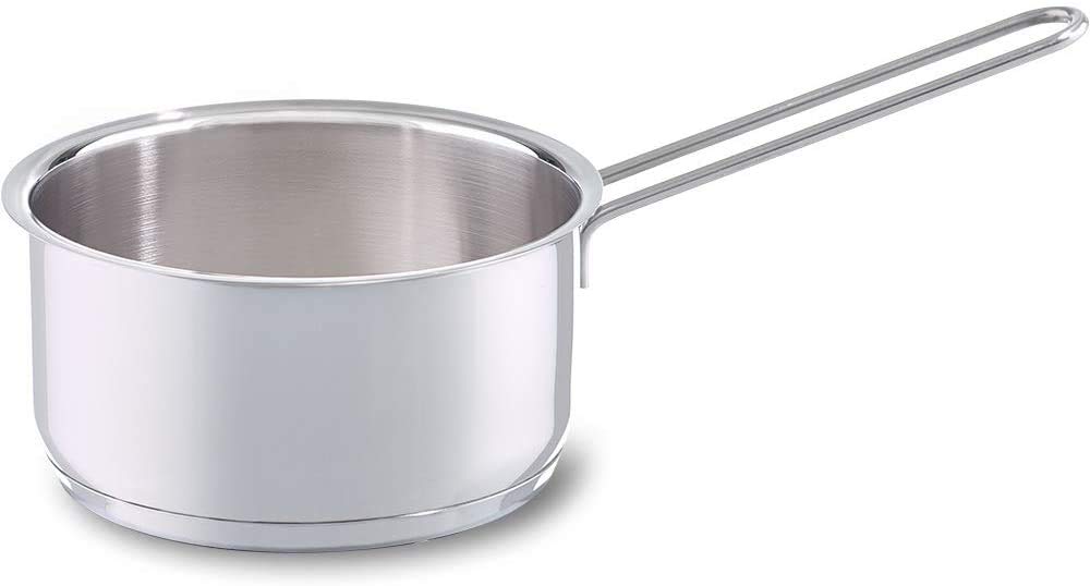 Zestaw do przekąsek Fissler ze stali nierdzewnej, garnek, rondel, patelnia, 14 cm, kompatybilna z gazem, japońskim ogniem/IH [Autoryzowany produkt]
