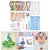 Quilling Paper Tool Kit 900 Strips for Beginners Handcraft 10 Tools