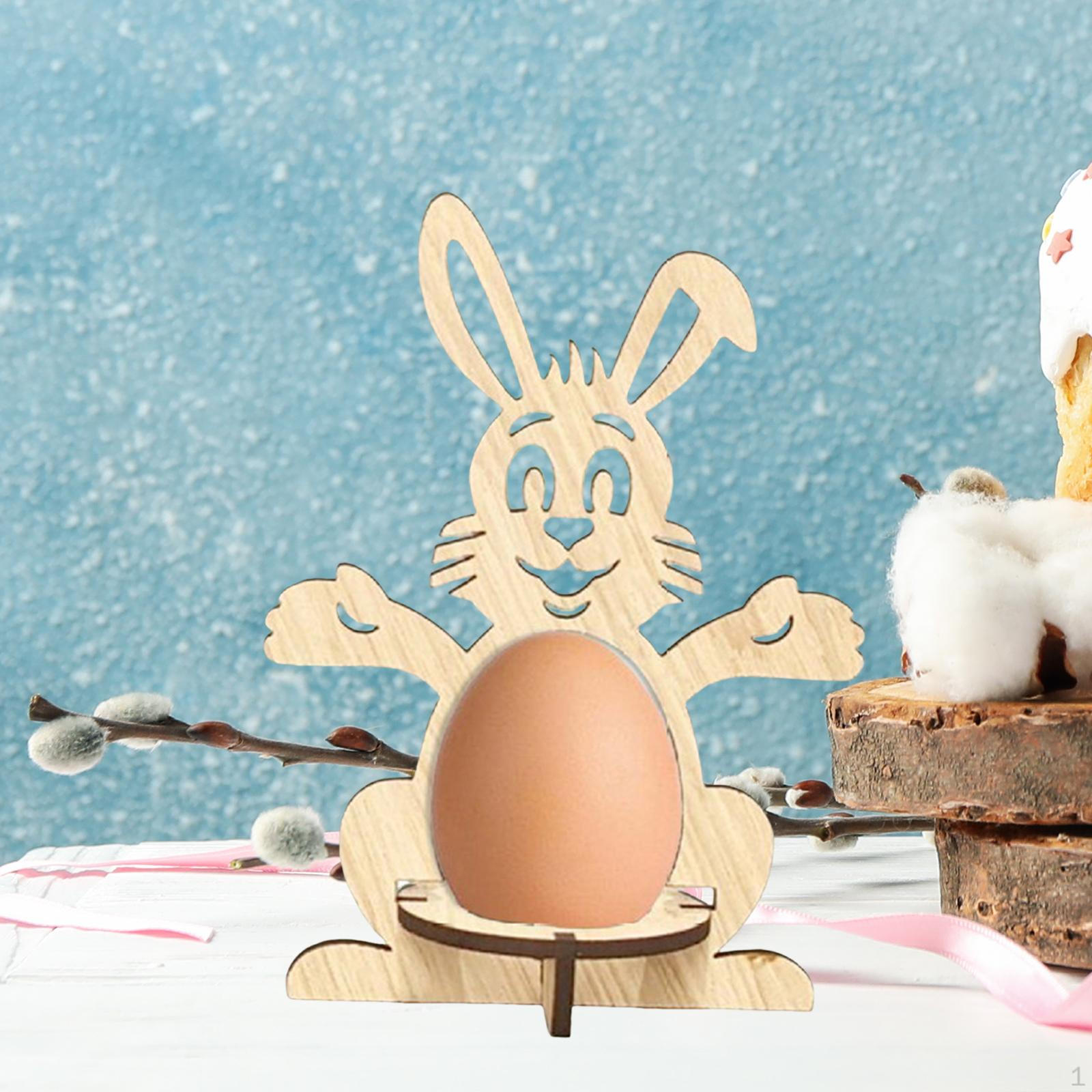 

Диспенсер для яиц в виде мультфильма, экономящий место, пасхальный стенд для хранения, аксессуары bunny