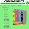 Cartouche d'encre - Epson - 16XL - Pack de 4 - Compatible WorkForce - Noir, Cyan, Magenta, Jaune