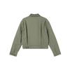 Timberland Strafford Solid Color Outdoor Casual Zip Short Collar Work Jacket Women Jacket Green A5VJ7-590