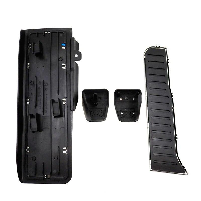 AT MT Auto-Fußpedal für SEAT Leon Mk2 1P 2005–2012 2006 2007 2008 2009 Gummi-Anti-Rutsch-Pedal Bremsabdeckung Edelstahl-Pedal