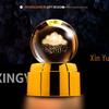 Creative Rotating Crystal Ball Night Light: Decorative Craft for Bedroom Atmosphere and Festive Gift.