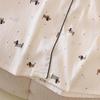 2026 Summer Women's High-End Short Sleeve Cotton Pajama Set for Indoor/Outdoor Wear